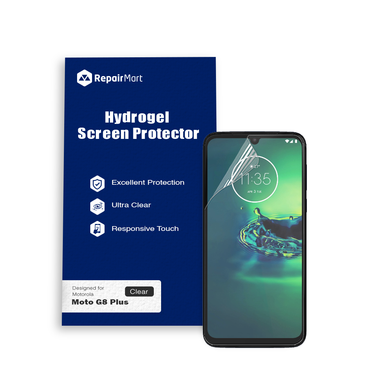 Motorola Moto G8 Plus Compatible Premium Hydrogel Screen Protector With Full Coverage Ultra HD